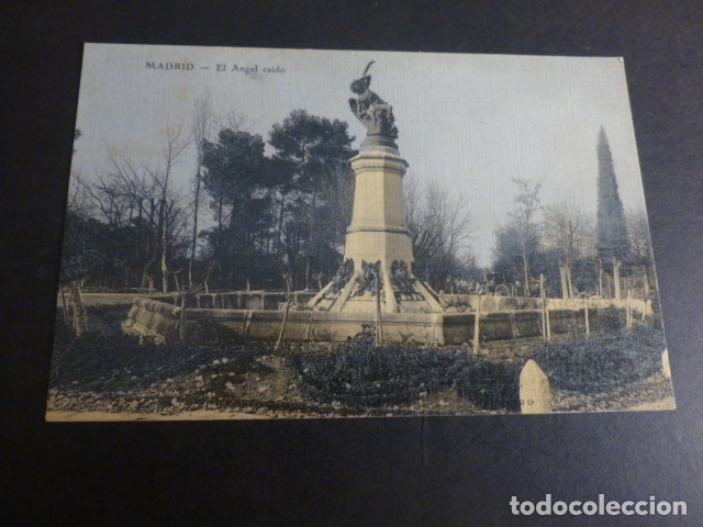 Postales: MADRID EL ANGEL CAIDO - Foto 1