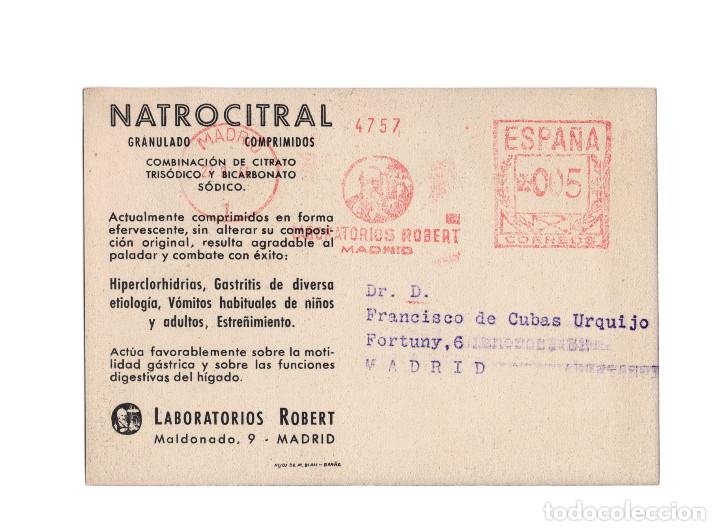 Postales: MADRID.- PUBLICIDAD.- NETROCITRAL. - Foto 2