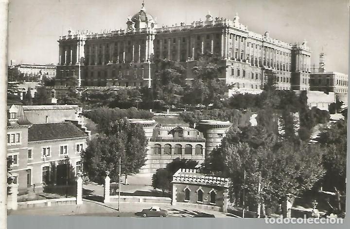 Postales: MADRID PALACIO REAL ESCRITA - Foto 1