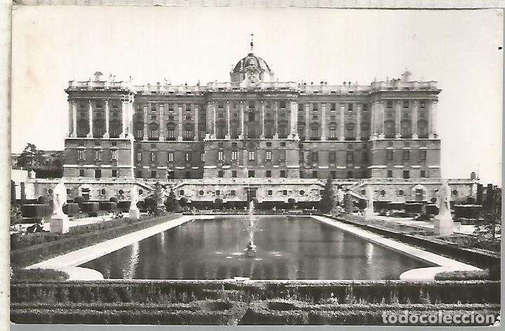 Postales: MADRID PALACIO REAL ESCRITA - Foto 1