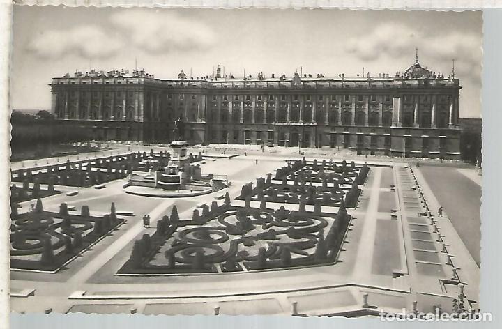 Postales: MADRID PALACIO REAL ESCRITA - Foto 1