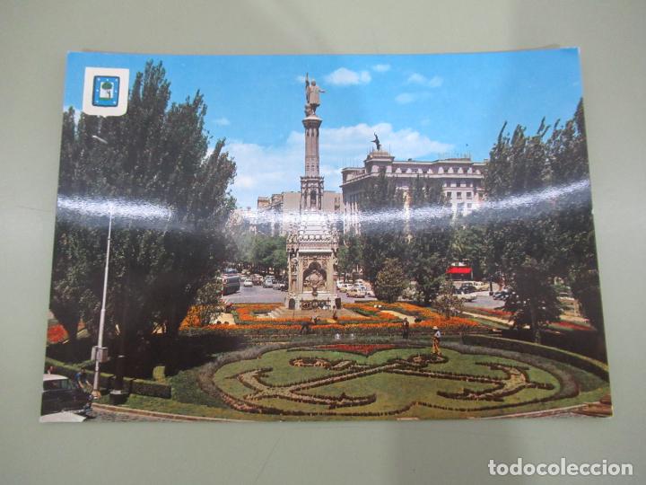 Postales: Madrid - Monumento a Crist&oacute;bal Col&oacute;n - Escrita - Foto 1