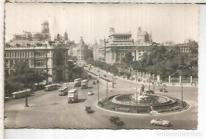 Postales: MADRID CIBELES ESCRITA - Foto 1