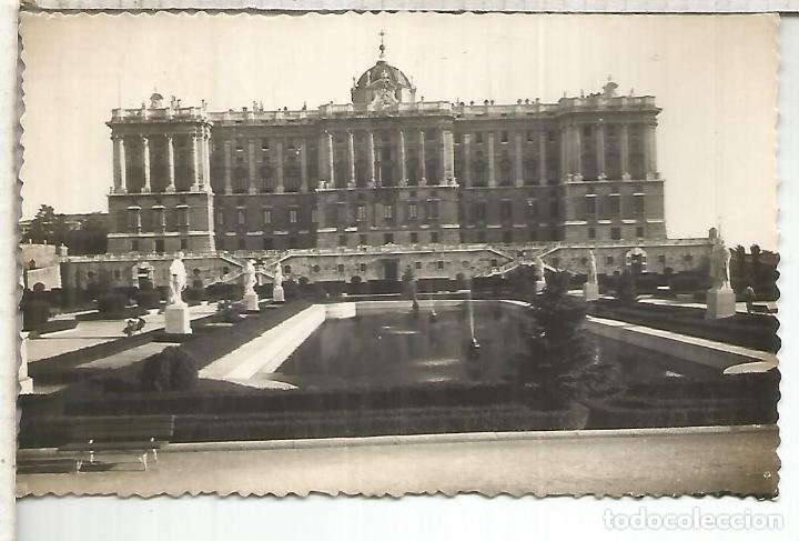 Postales: MADRID PALACIO REAL ESCRITA - Foto 1