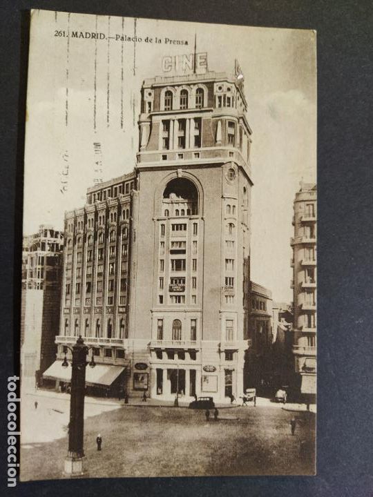 Postcards: MADRID-PALACIO DE LA PRENSA-CINE-261-GRAFOS-POSTAL ANTIGUA-(64.894)