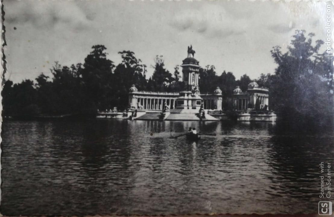 Postales: TARJETA POSTAL MADRID. RETIRO - Foto 1