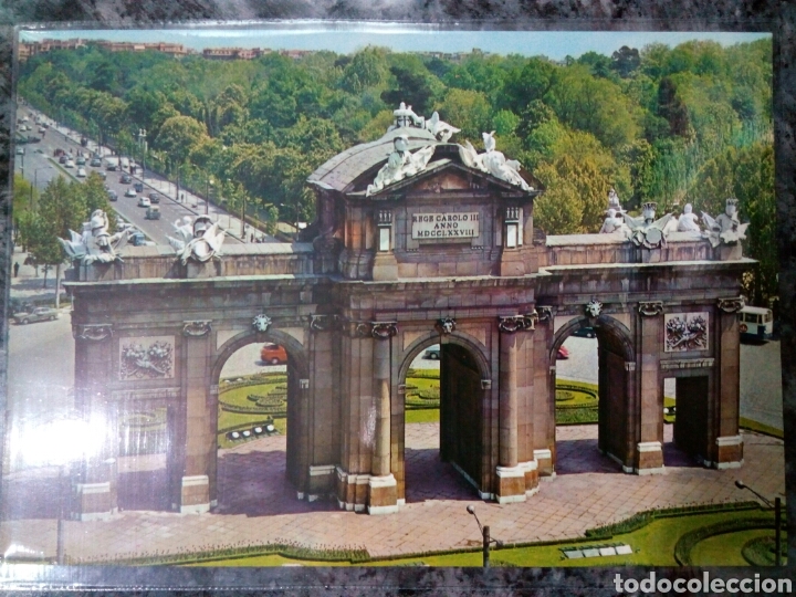 Postales: Postal de Madrid. Puerta de Alcal&aacute;. - Foto 1
