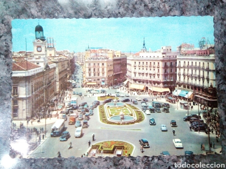 Postales: Postal de Madrid. Puerta del Sol. - Foto 1
