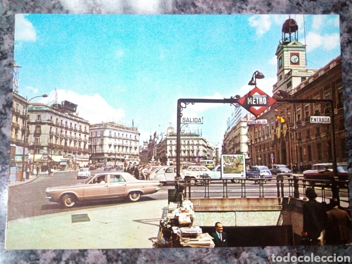 Postales: Postal de Madrid. Puerta del Sol. - Foto 1