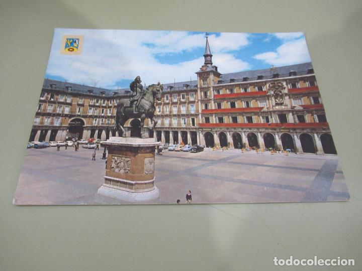 Postales: Madrid - Plaza Mayor - Escrita - Foto 1
