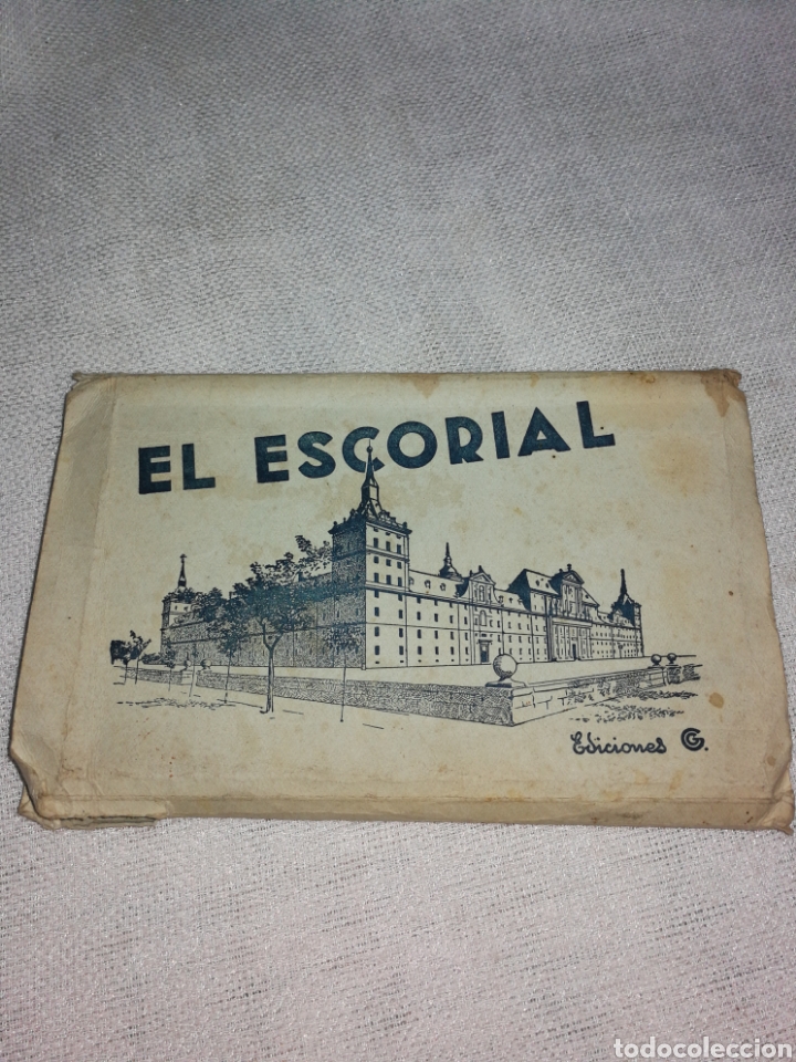 Postales: CARPETA DE POSTALES EL ESCORIAL - Foto 1