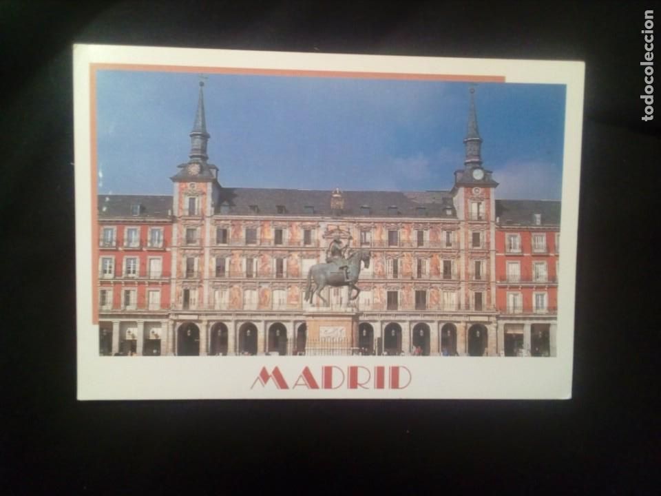 Postales: Postal Madrid Plaza Mayor sin circular - Foto 1