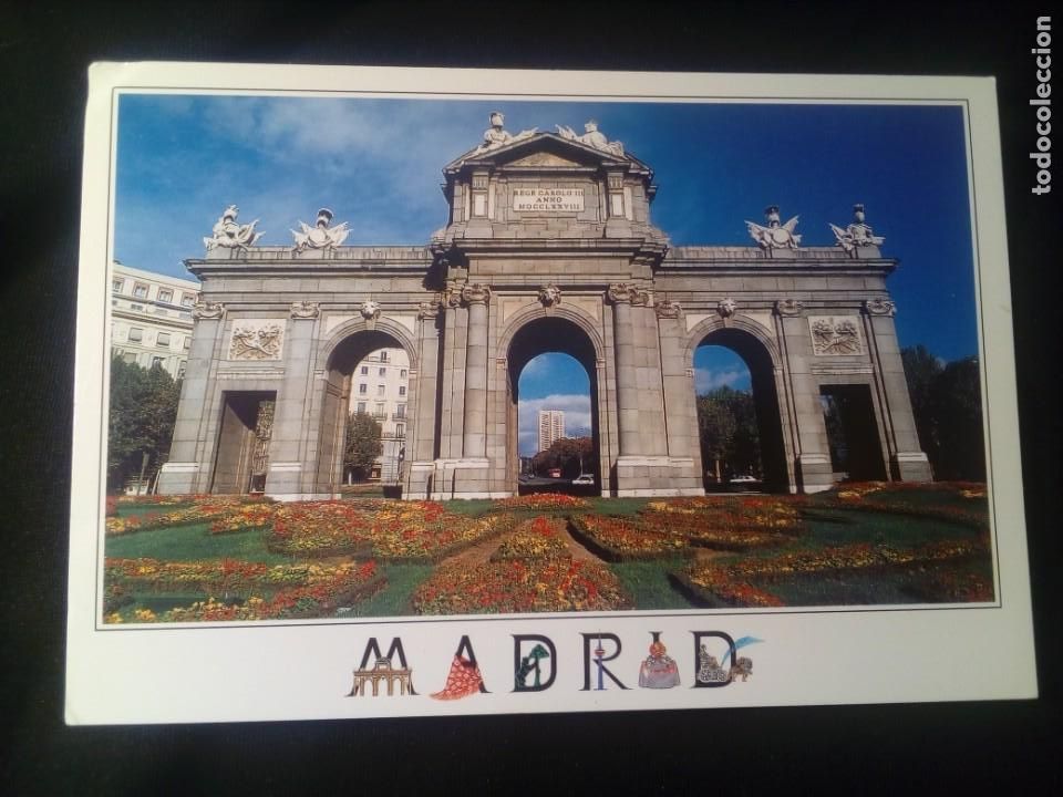 Postales: Postal Madrid Puerta de Alcal&aacute; sin circular - Foto 1