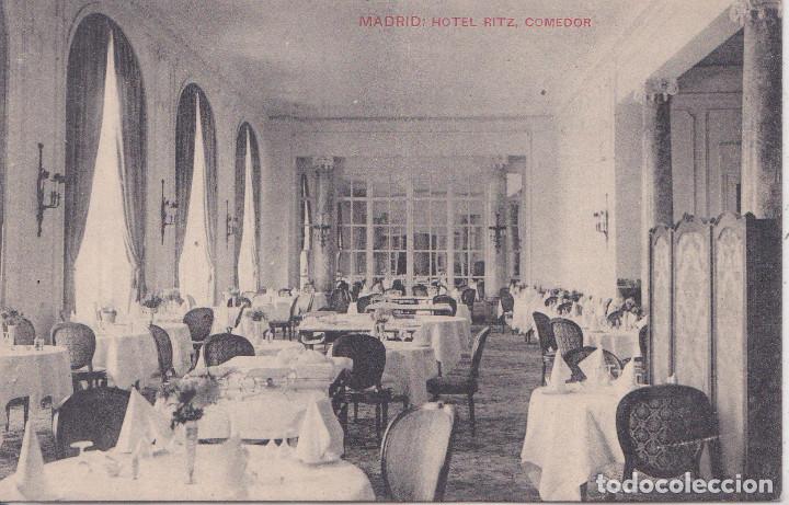Postales: MADRID - HOTEL RITZ - COMEDOR - Foto 1