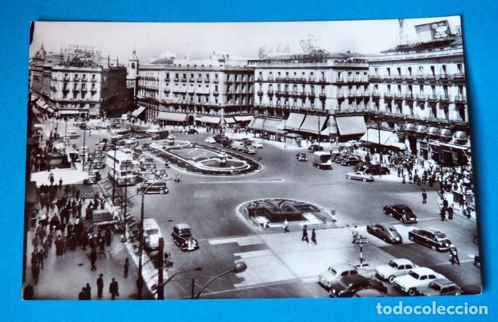 Postales: POSTAL DE MADRID: PUERTA DEL SOL - Foto 1