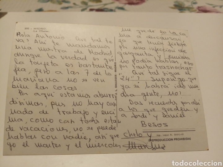 Postales: La Cibeles Madrid - Foto 2