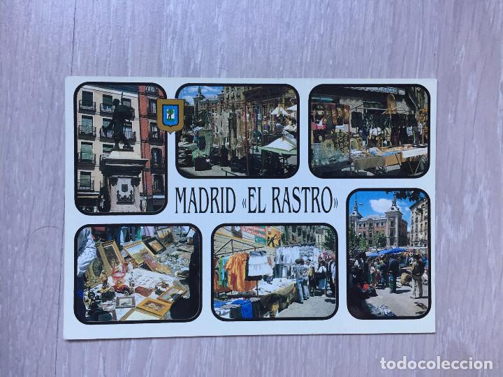 Postales: POSTAL MADRID, EL RASTRO - Foto 1