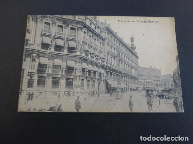 Postales: MADRID CALLE DE SEVILLA - Foto 1