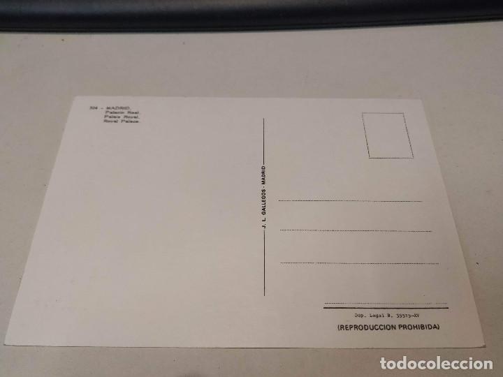 Postales: COMUNIDAD DE MADRID - POSTAL MADRID - PALACIO REAL - Foto 2