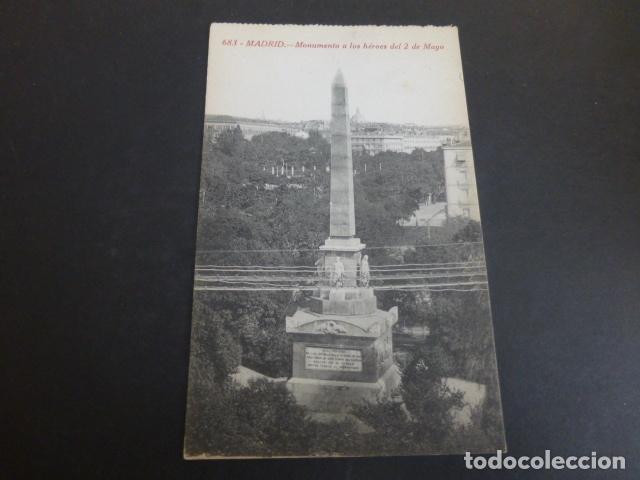 Postales: MADRID MONUMENTO A LOS HEROES DEL 2 DE MAYO - Foto 1