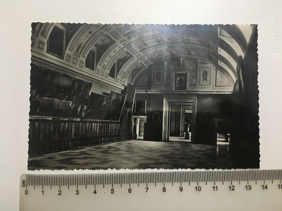 Postcards: POSTAL. MONASTERIO DE EL ESCORIAL. SALAS CAPITULARES. H. A. E., H. 1960?.