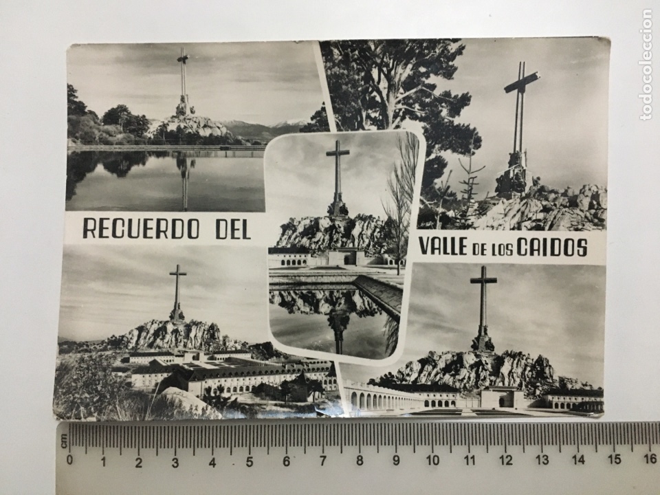 Postcards: POSTAL. STA. CRUZ DEL VALLE DE LOS CA&Iacute;DOS. EDIT. PATRIMONIO NACIONAL. H. 1960?.