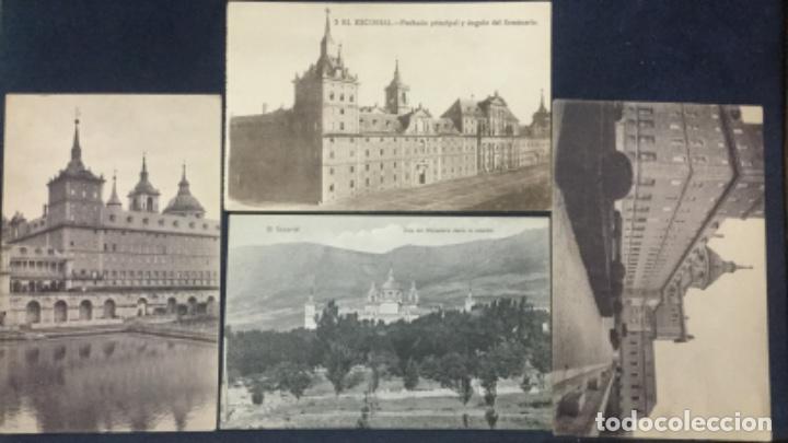 Postales: 4 POSTALES - EL ESCORIAL - SIN CIRCULAR - Foto 1