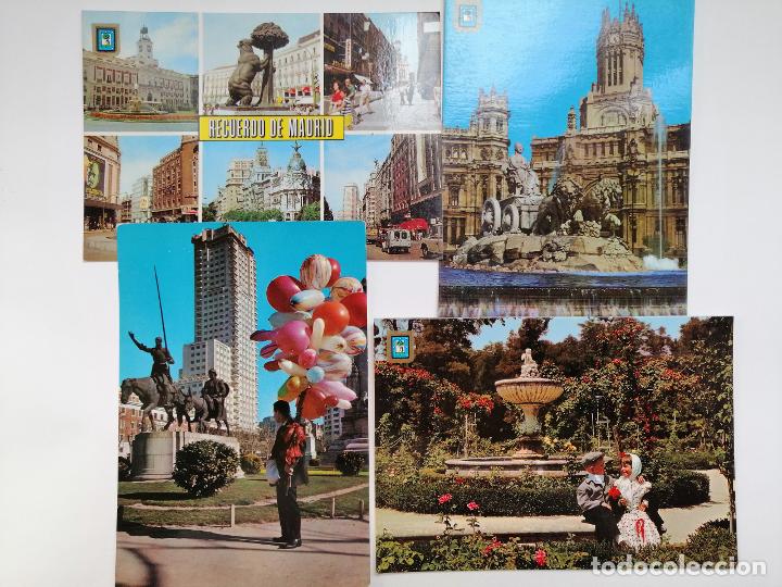 Postales: Madrid- Lote 4 postales - Foto 1