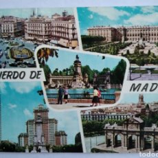 Postales: POSTAL MADRID PUERTA DEL SOL DOMÍNGUEZ CIRCULADA. Lote 193424906