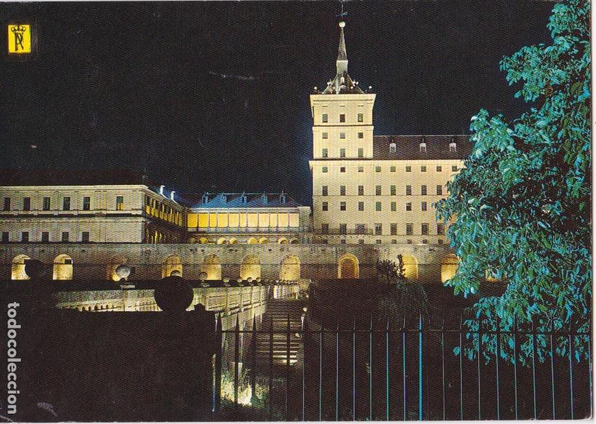 Postkarten: * EDITORIAL PATRIMONIO NACIONAL * El Escorial, vista del monasterio