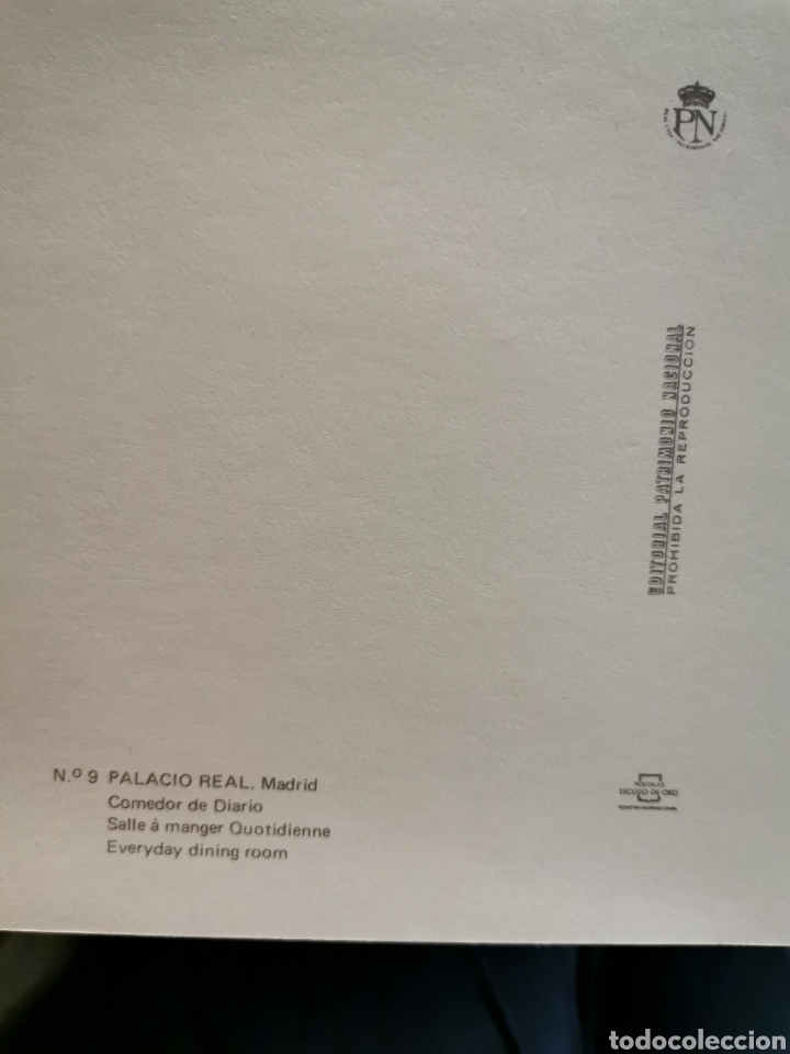 Postales: Libro 9 postales Palacio Real Madrid - Foto 5