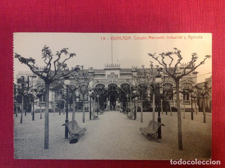 Postales: Antigua postal de Igualada - Foto 1