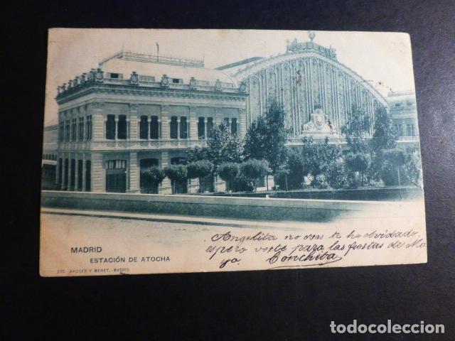 Postales: MADRID ESTACION DE ATOCHA - Foto 1