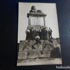 Postales: ALTO DEL LEON PUERTO DE GUADARRAMA MADRID GRUPO POSTAL FOTOGRAFICA HACIA 1920. Lote 195886067