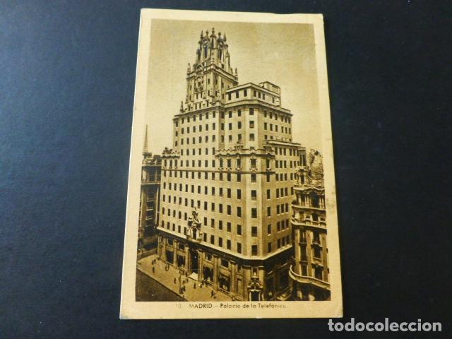 Postales: MADRID PALACIO DE LA TELEFONICA - Foto 1