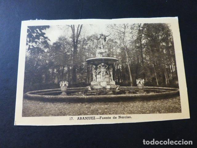 Postales: ARANJUEZ MADRID FUENTE DE NARCISO - Foto 1