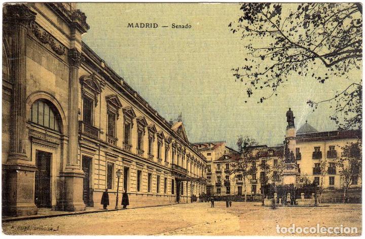 Postales: PRECIOSA POSTAL - MADRID - SENADO - Foto 1