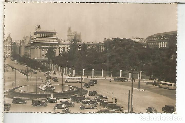 Postales: MADRID CIBELES ESCRITA - Foto 1