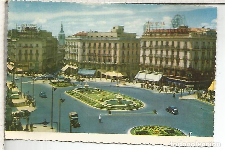 Postales: MADRID PUERTA DEL SOL SIN ESCRIBIR - Foto 1