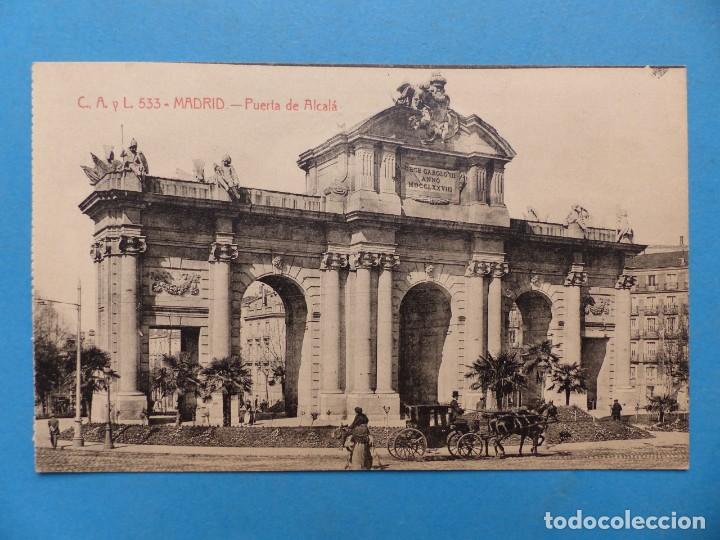 Postales: MADRID - PUERTA DE ALCALA - Foto 1
