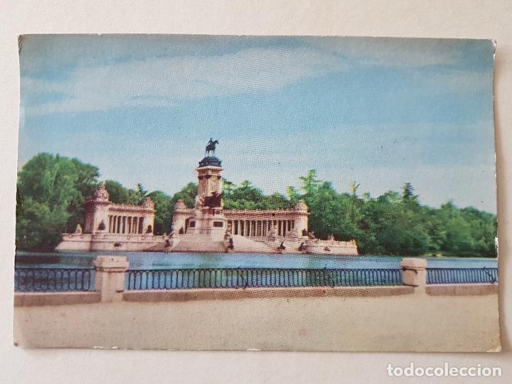 Postales: MADRID PARQUE DEL RETIRO POSTAL - Foto 1