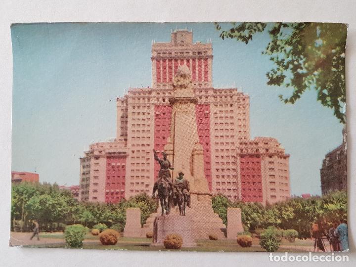 Postales: MADRID PLAZA ESPA&Ntilde;A POSTAL - Foto 1