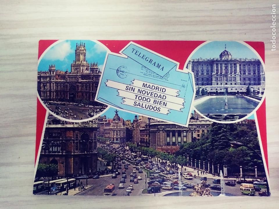 Postales: MADRID : BELLEZAS DE LA CUIDAD.CIRCULADA - Foto 1