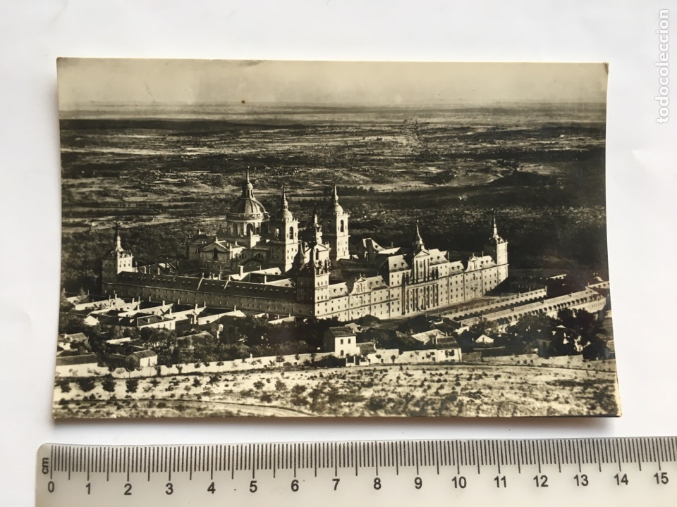 Cartes Postales: POSTAL. MONASTERIO DEL ESCORIAL. VISTA GENERAL. HELIOTIPIA ART&Iacute;STICA ESPA&Ntilde;OLA. A&Ntilde;O 1959.