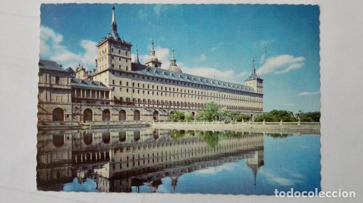 Cartes Postales: POSTAL EL ESCORIAL, MONASTERIO, ESTANQUE DE LA HUERTA