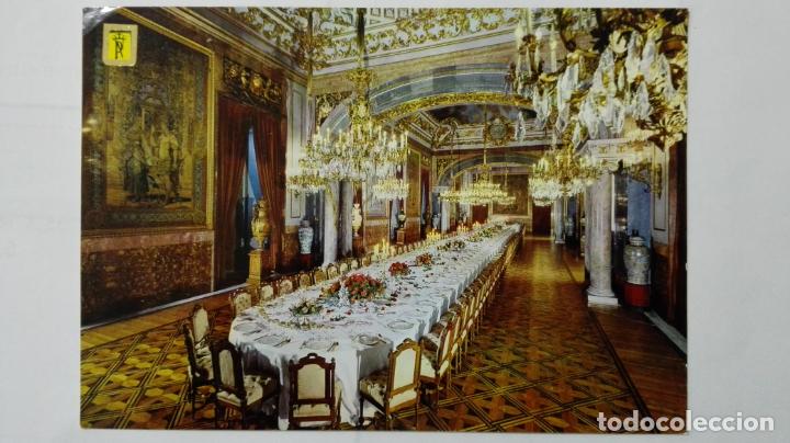Cartes Postales: POSTAL PALACIO REAL, COMEDOR DE GALA