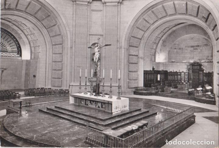 Cartes Postales: STA. CRUZ DEL VALLE DE LOS CAIDOS, CRIPTA-BAS&Iacute;LICA, ALTAR MAYOR - PATRIMONIO NAC N&ordm;27 - CIRCULADA