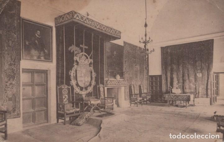 Postales: POSTAL EL ESCORIAL - PALACIO REAL - HABITACIONES FELIPE II - PALOMEQUE