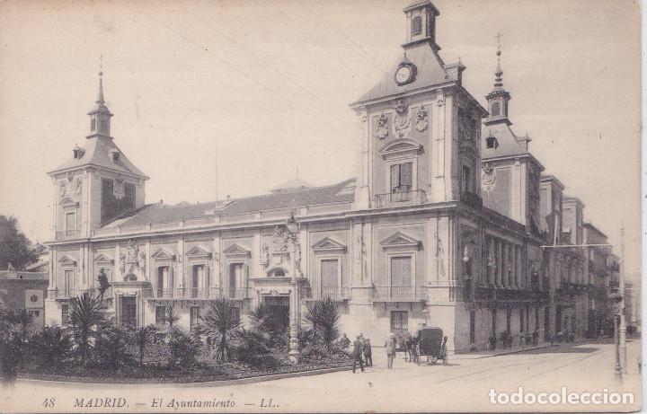 Postales: MADRID - EL AYUNTAMIENTO - LL. - Foto 1
