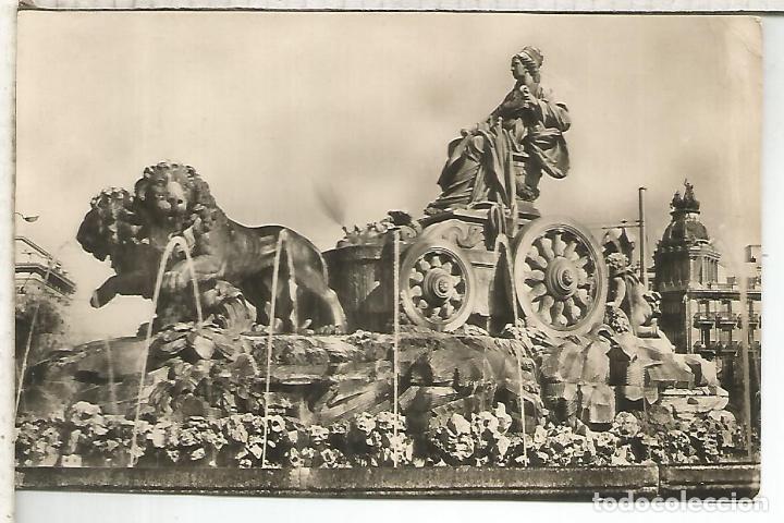 Postales: MADRID CIBELES ESCRITA - Foto 1